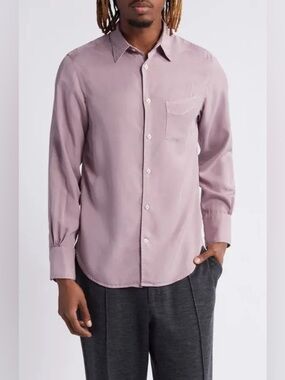 Officine Générale • NWT $285 USD Lyocell Long-Sleeve Button-Up Shirt